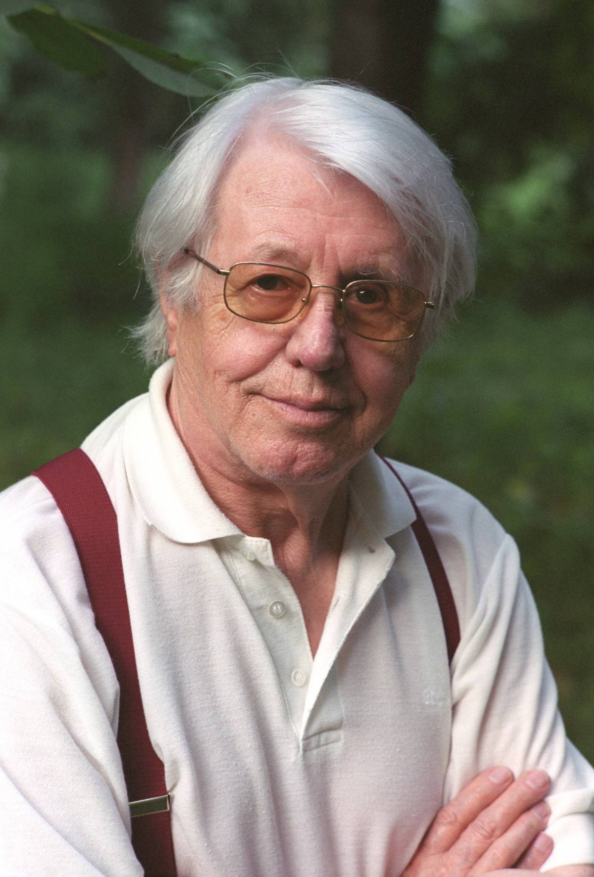 Sütő András (Pusztakamarás, 1927. június 17. – Budapest, 2006. szeptember 30.) Herder- és Kossuth-díjas erdélyi magyar író •  Fotó: MTI