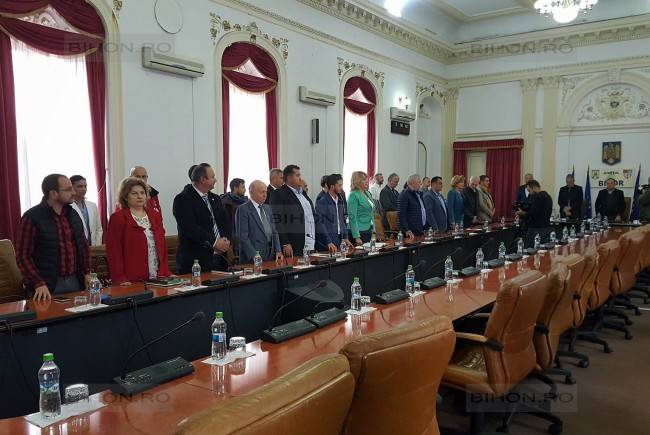 A PNL-frakció több tanácsülésen meg sem jelent •  Fotó: Bihon.ro