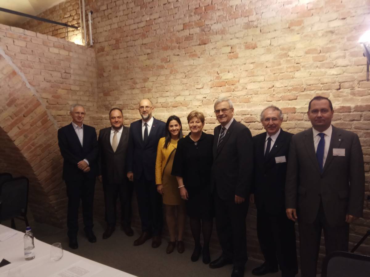 Erdélyi magyar politikusok Szili Katalin miniszterelnöki megbízottal Budapesten • Fotó: Tőkés László EP-képviselő sajtóirodája