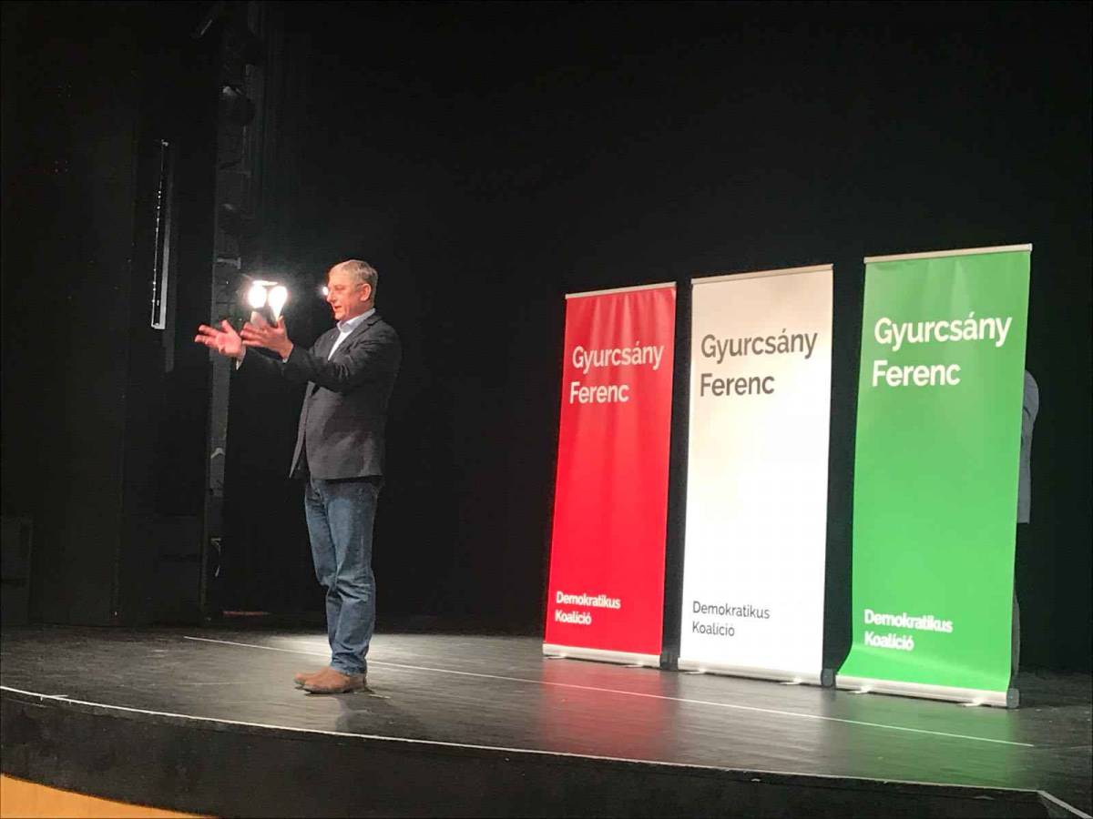 Gyurcsány Ferenc •  Fotó: Web.dkp.hu