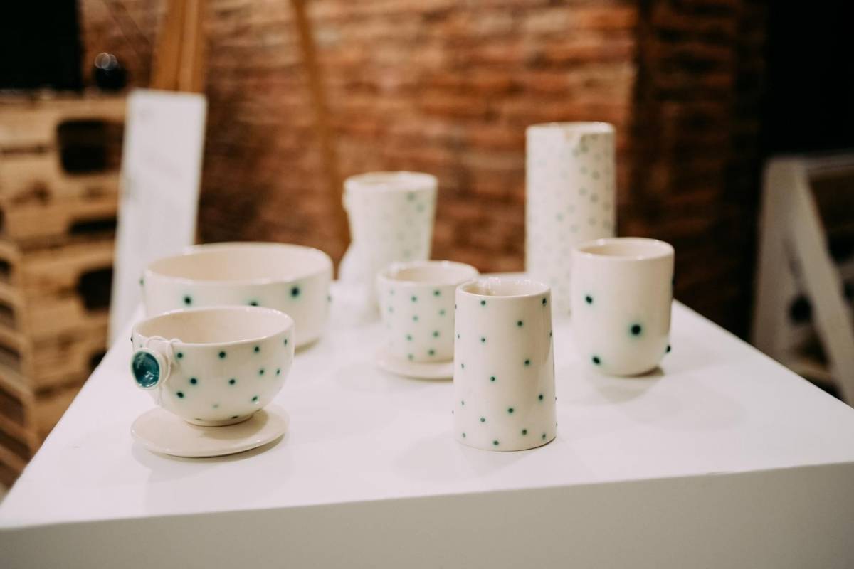 Alexandra Constantinescu kerámiái &bullet;  Fotó: Moonlab