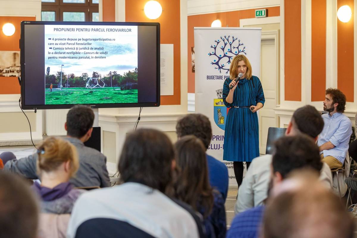 Az első találkozón a Vasutaspark rendezése volt a téma • Fotó: Facebook/Emil Boc