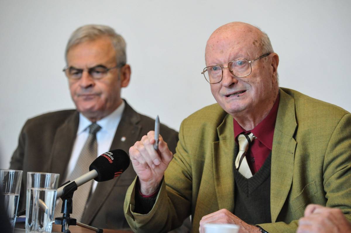 Tőkés László és Kincses Előd (archív felvétel) • Fotó: Tőkés László sajtóirodája