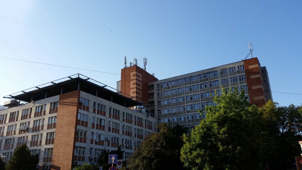 A Bihar megyei kórház épülete • Fotó: Spitaljudetean-oradea.ro