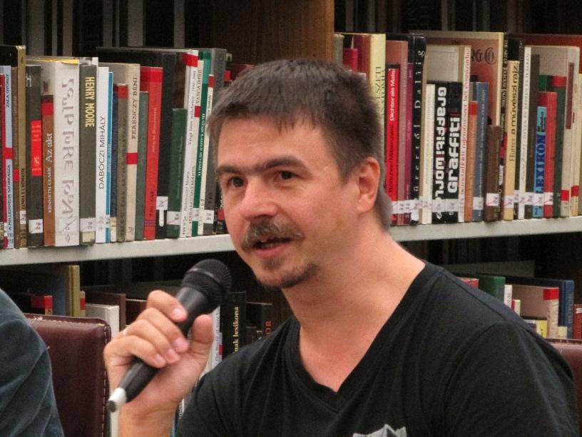 Bíró-Balogh Tamás irodalomtörténész •  Fotó: Sk-szeged.hu