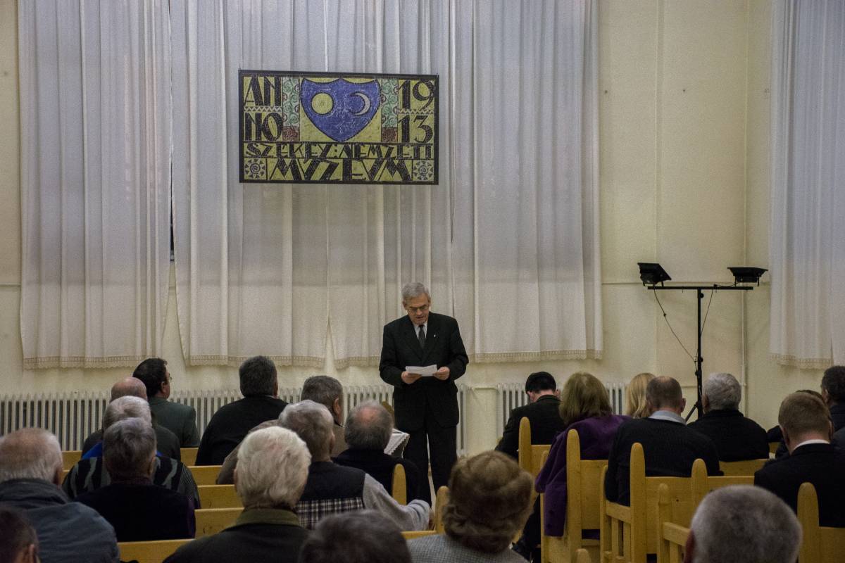 Tőkés László szerint tíz évvel ezelőtt a rendszerváltozás megvalósítása vezérelte őket • Fotó: EMNT