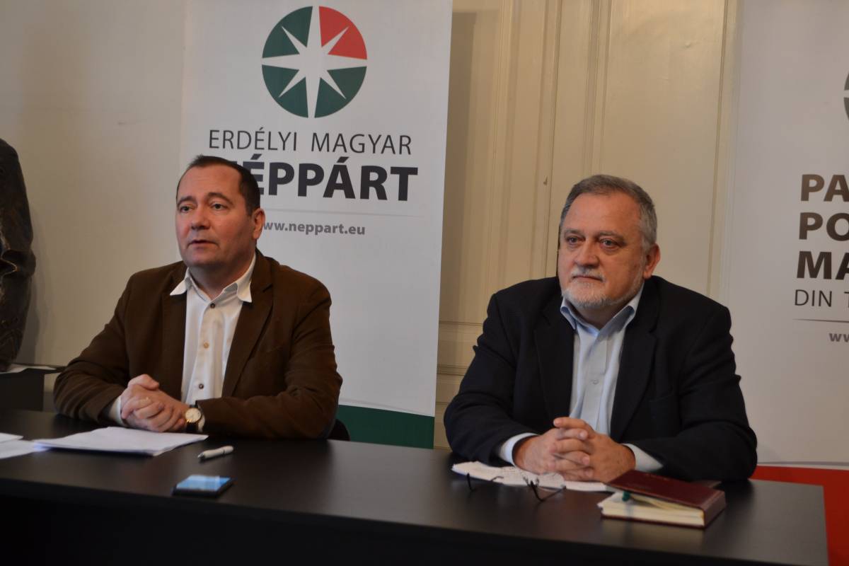 Szilágyi Zsolt és Zatykó Gyula • Fotó: EMNP