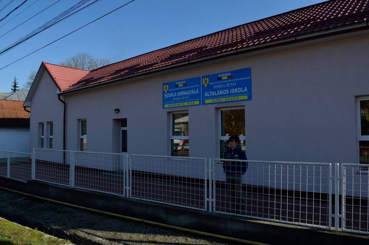 A vicei iskola •  Fotó: Facebook/Bástya Egyesület
