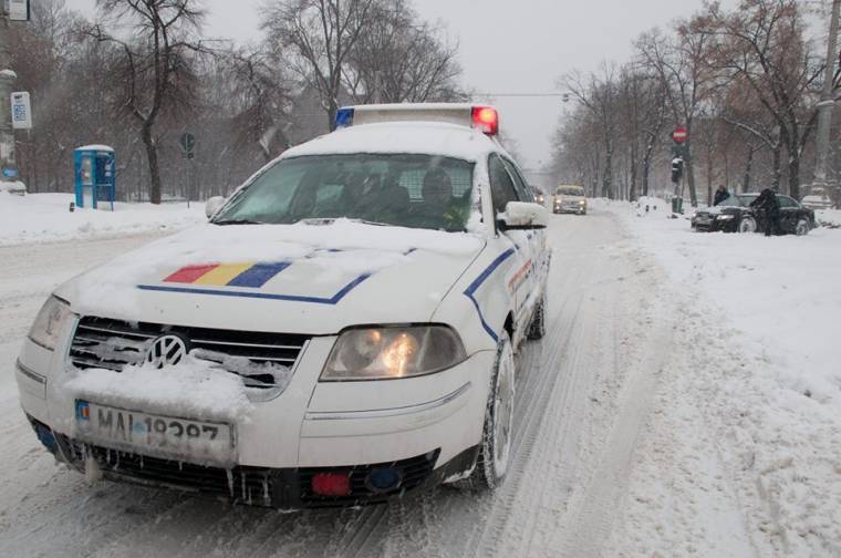 A kemény telet nyögi Románia és Európa