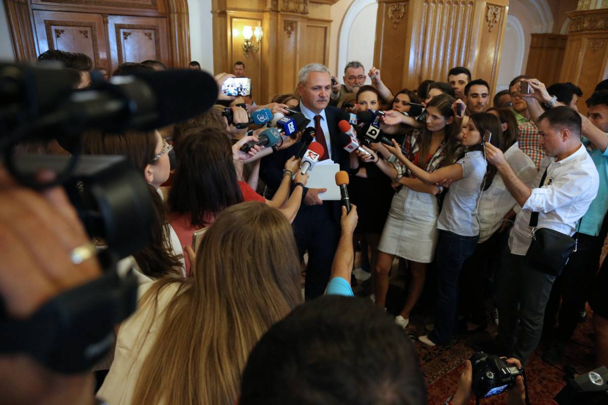 Liviu Dragnea • Fotó: MTI/Baranyi Ildikó