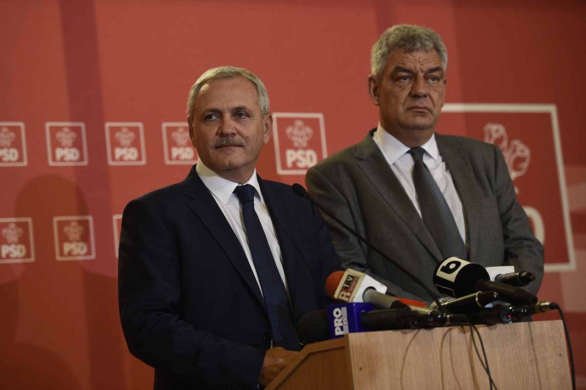 Beállt a mosolyszünet? Egyáltalán nem felhőtlen Dragnea és Tudose viszonya •  Fotó: PSD