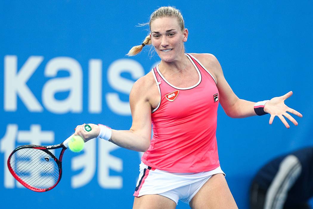 Babos Tímea •  Fotó: Shenzhenopentennis.com