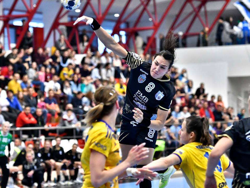Cristina Neagu volt csapata legjobbja, nyolc gólt dobott a vasárnapi mérkőzésen •  Fotó: Facebook/CSM Bucuresti Oficial
