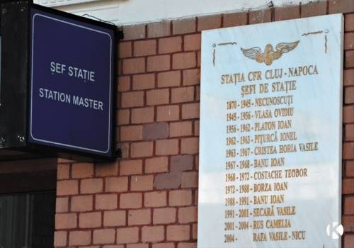 Kolozsvári emléktábla: sok az ismeretlen állomásfőnök