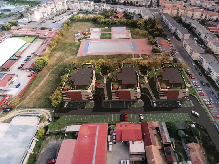 Épülhet a „városképjavító” lakópark Sepsiszentgyörgyön