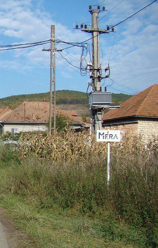 Prefektusi felszólítás a mérai magyar helységnévtábláért