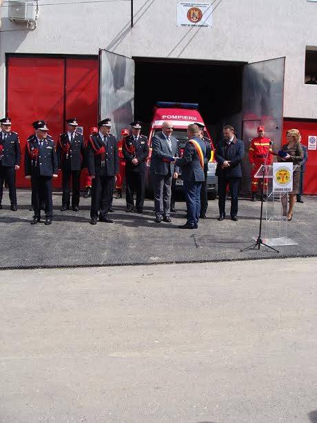 Húszezer lakost szolgál ki a Sarmaságon felavatott SMURD-központ