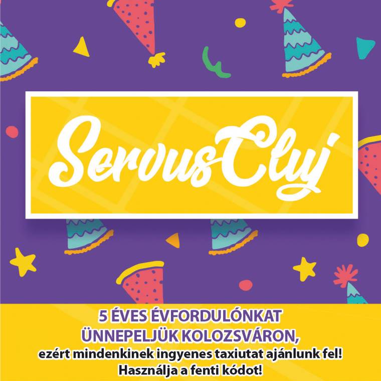 Szervusz, Kolozsvár! A Clever Taxi ingyenes utakat ajánl a kolozsvári lakosoknak (x)