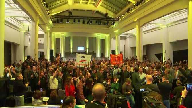 A politikai foglyok szabadon bocsátását követelték katalán elöljárók Brüsszelben