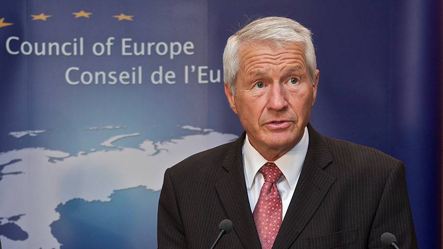 Thorbjorn Jagland, az Európa Tanács főtitkára 