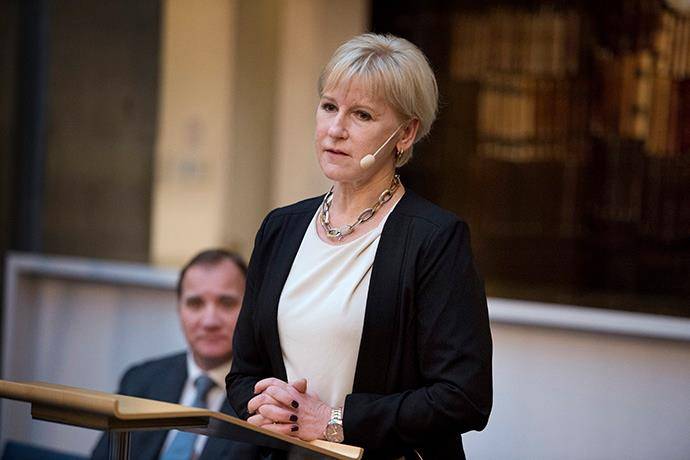 Margot Wallström jelenlegi svéd miniszterelnök-helyettes elismerte, egy magas szintű tanácskozáson az asztalszomszédja megfogta a combját &bullet;  Fotó: Facebook/Margot Wallström