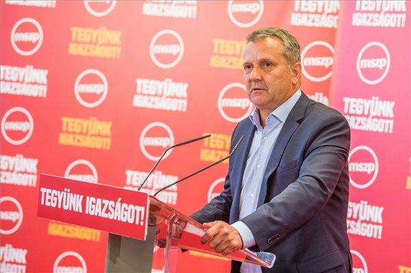 Molnár Gyula, az MSZP elnöke &bullet;  Fotó: MTI