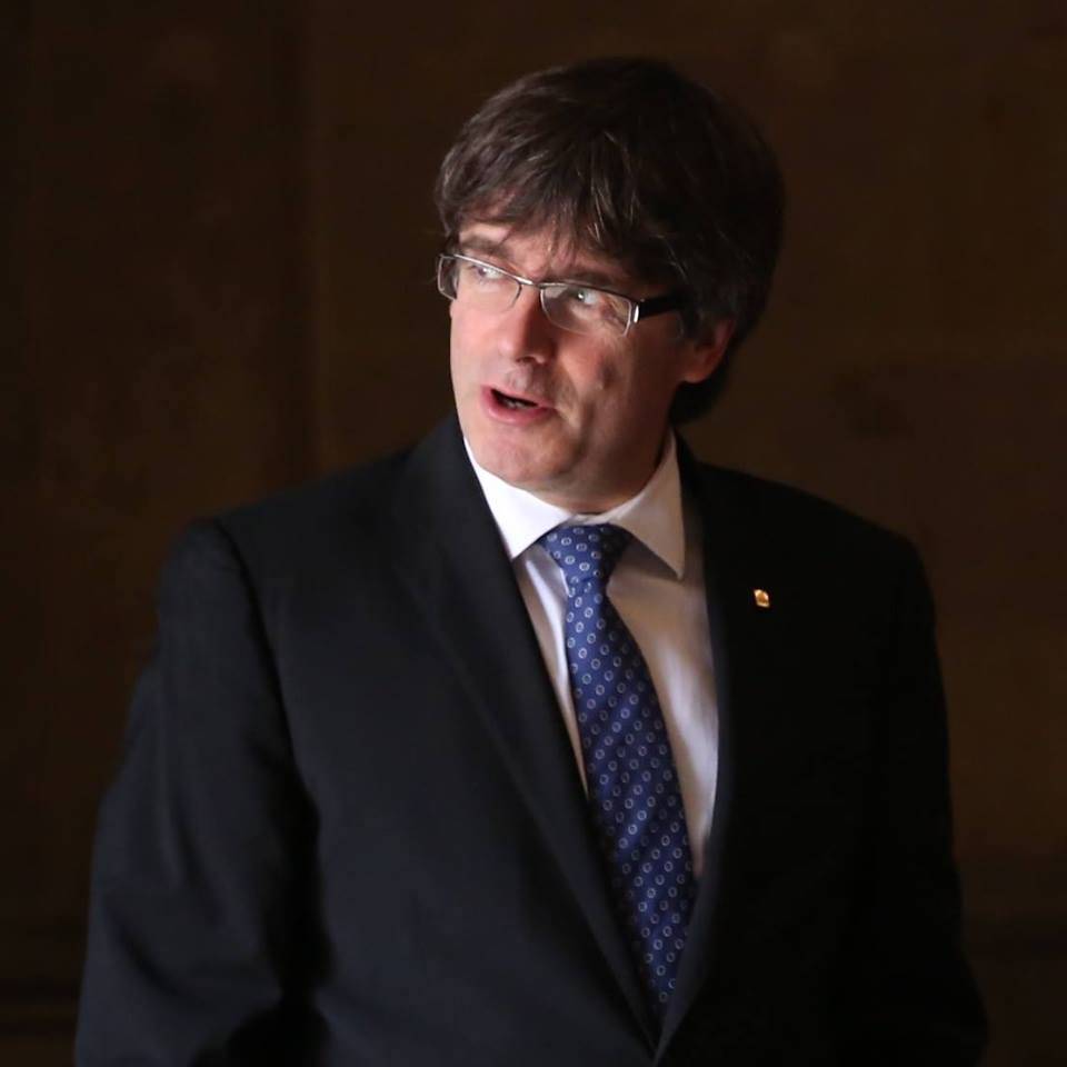 Carles Puigdemont •  Fotó: Facebook