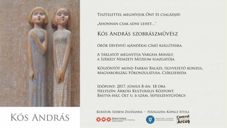 Kós András-tárlat nyílik Sepsiszentgyörgyön