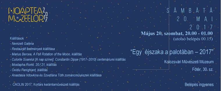 Múzeumok éjszakája: tíz látogató a kolozsvári Bánffy-palotában aludhat