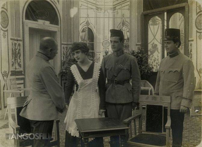 Jelenetfotók egy elveszett kolozsvári némafilmből