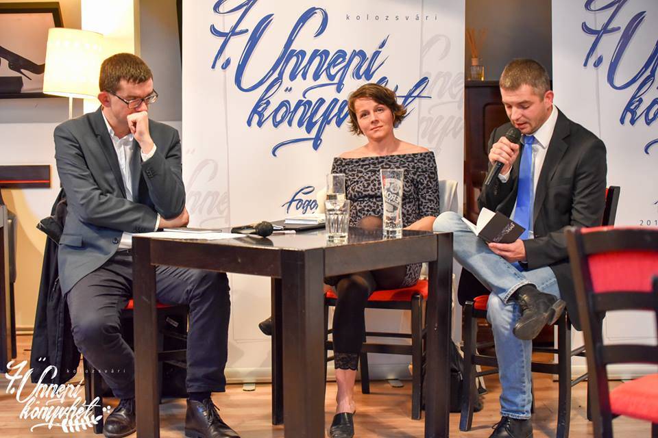 Karácsonyi Zsolt, Tamás Kincső és Szálinger Balázs •  Fotó: Bethlendi Tamás