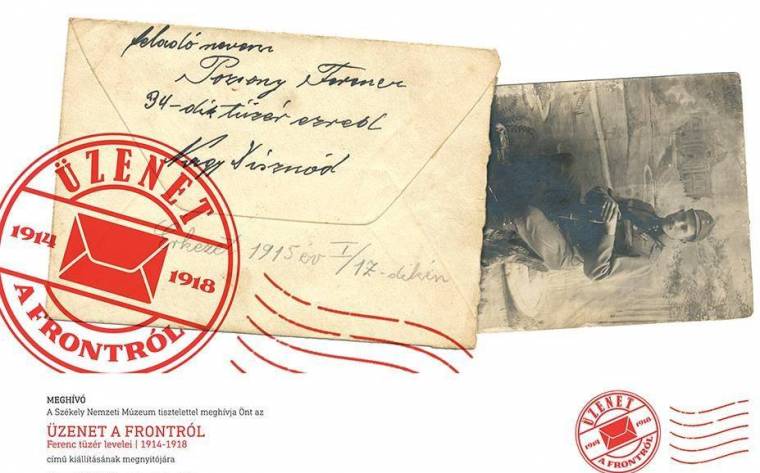 Ferenc tüzér levelei a frontról Sepsiszentgyörgyön