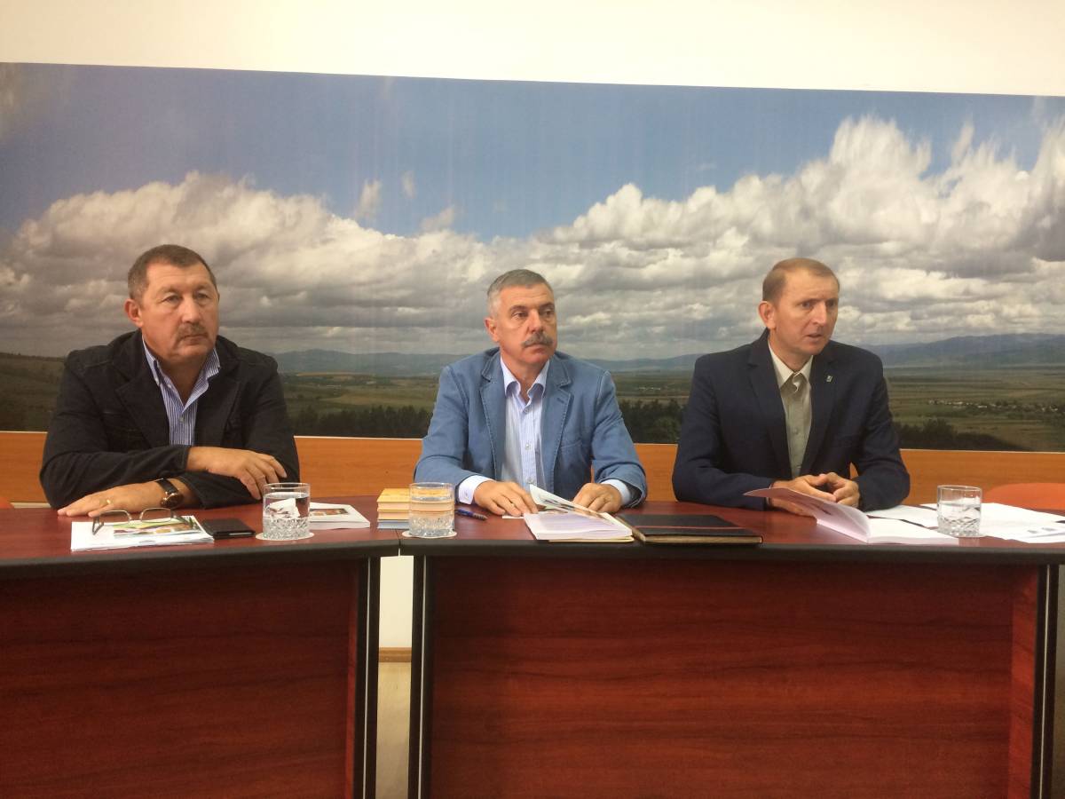 Nagy József, Tamás Sándor és Máthé István &bullet;  Fotó: Bíró Blanka