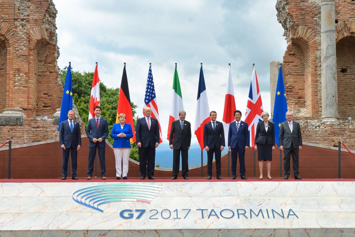 &bullet;  Fotó: G7italy.it