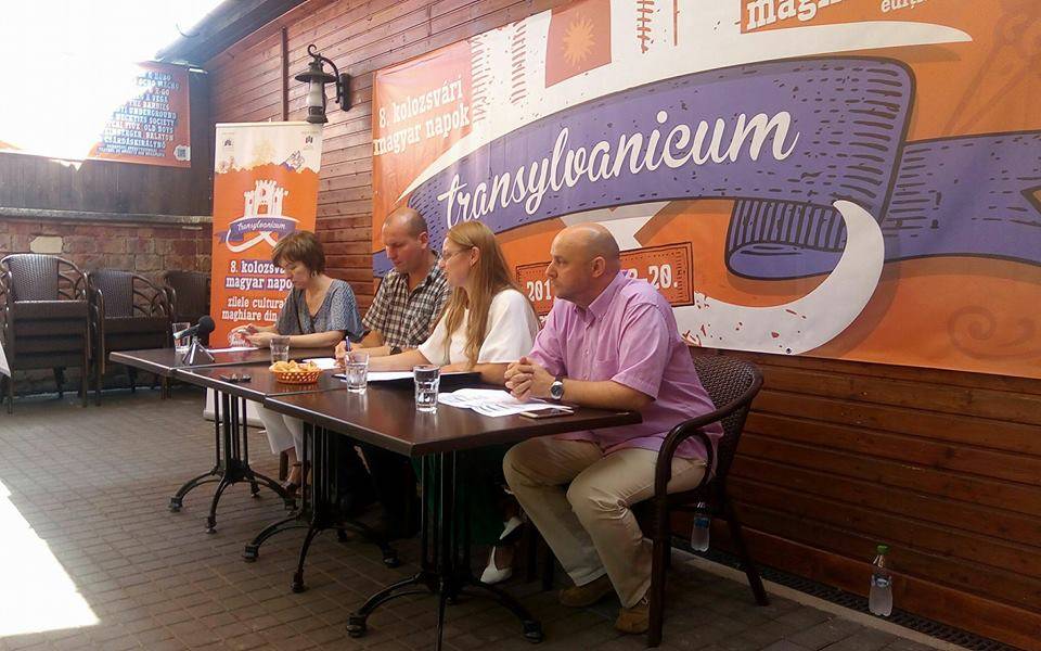 Szabó Lilla, Gergely Balázs, Oláh Emese, Sánta Levente •  Fotó: A Kolozsvári Magyar Napok Facebook-oldala