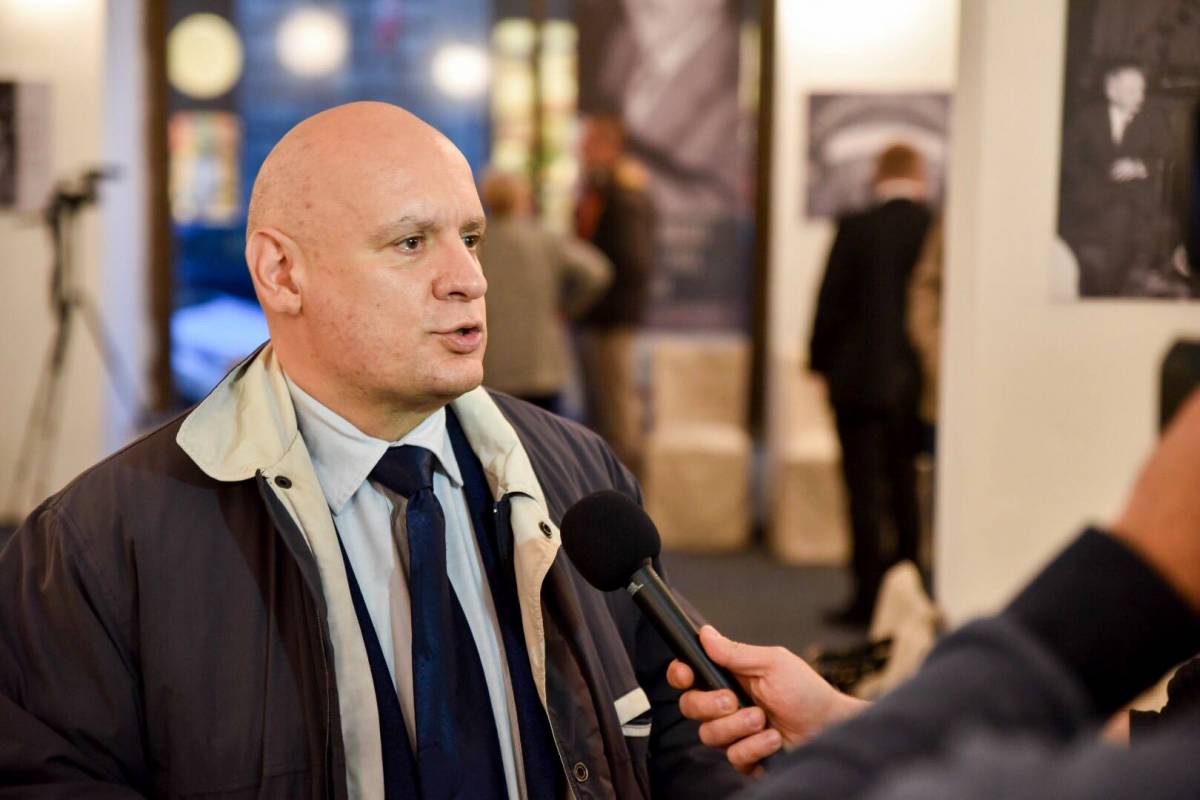 Szász Alpár Zoltán politológus •  Fotó: Bethlendi Tamás
