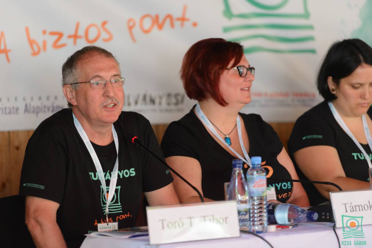 Toró T. Tibor: Tusványos mindazok sikere, akik 27 évvel ezelőtt mertek nagyot álmodni &bullet;  Fotó: Kiss Gábor/Tusványos