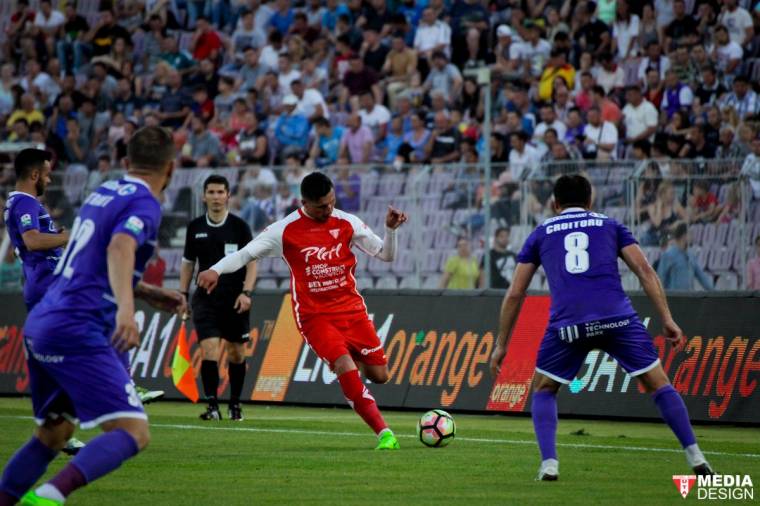 Liga 1: életben tartott aradi esélyek a Temesvár elleni osztályozón