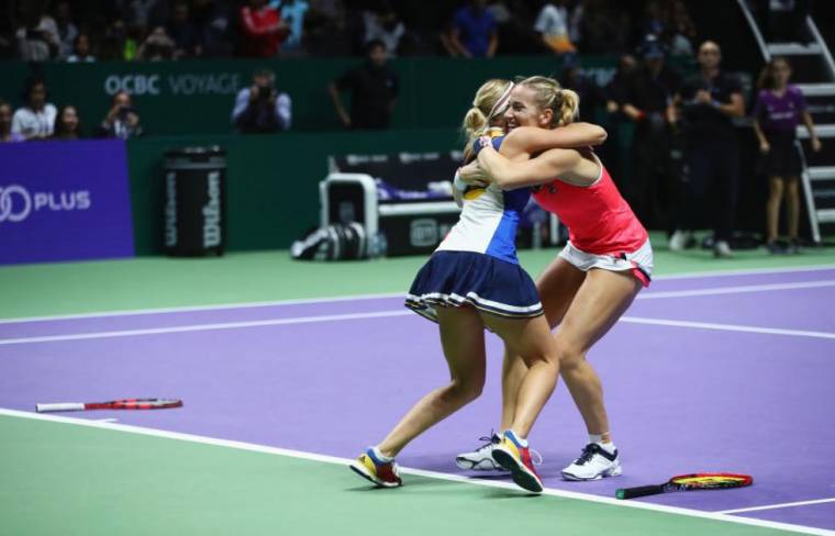 Babosék nyerték meg a WTA-világbajnokság páros teniszversenyét