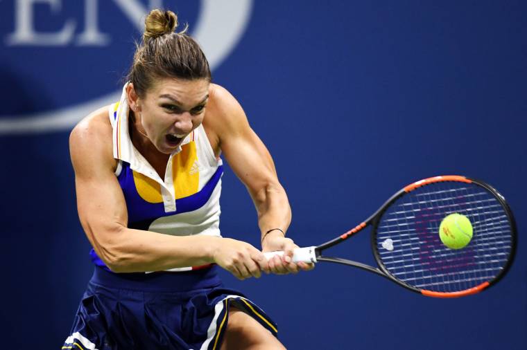 Simona Halep „elszerválta” a továbbjutást a US Open első körében