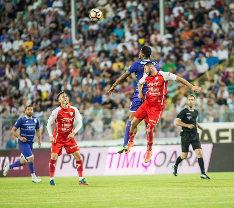 Megőrizte Liga 1-es helyét a Temesvári ACS Poli az UTA elleni osztályozón