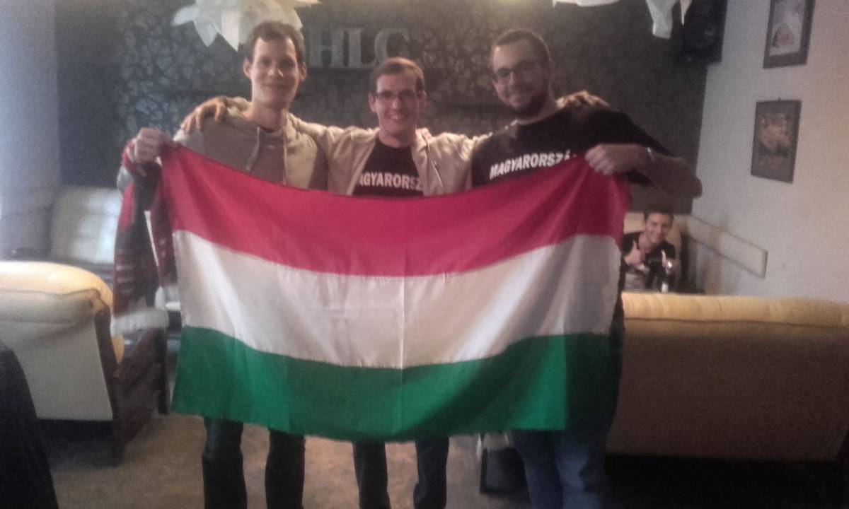 Győzelemben reménykednek a Krónika által megkérdezett magyar szurkolók •  Fotó: Kiss Előd Gergely