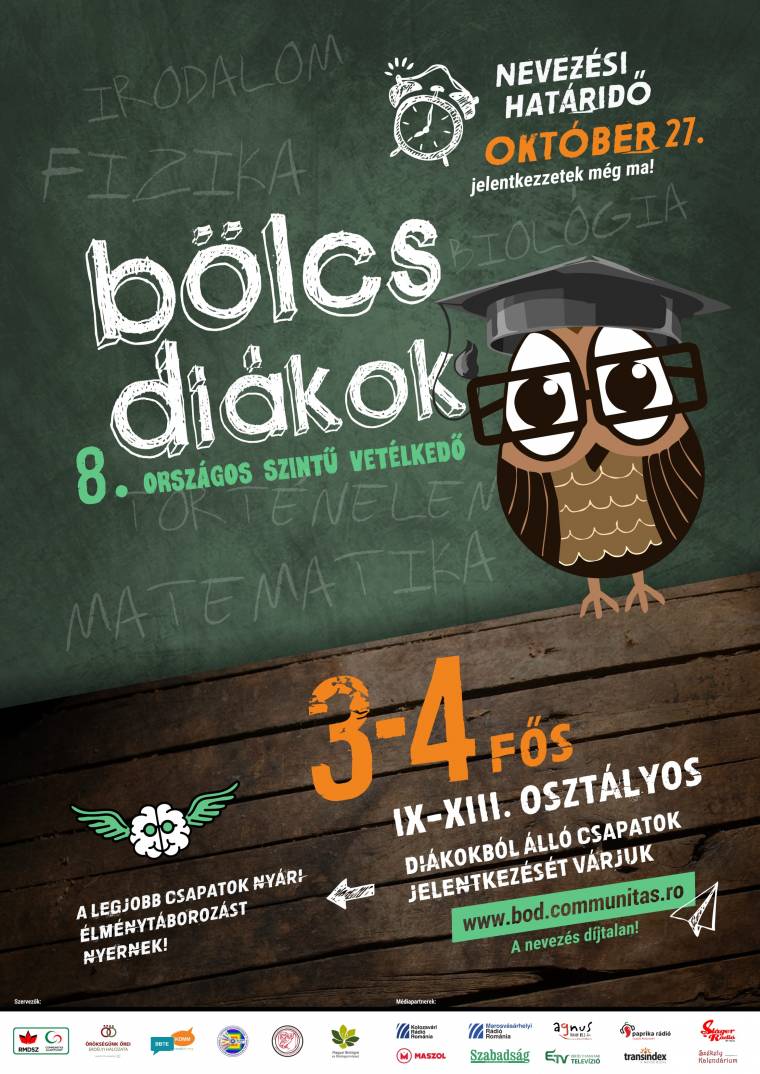 Kulturális kalandorképző a bölcs diákoknak