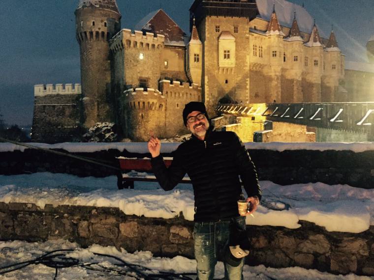 Amerikai színészek forgattak a vajdahunyadi várban