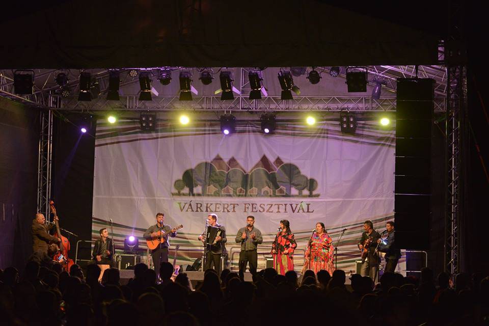 A Parno Graszt koncertje •  Fotó: A Várkert Fesztivál Facebook-oldala