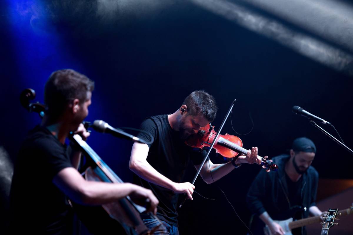 Szabó Balázs Bandája •  Fotó: MTI/Koszticsák Szilárd