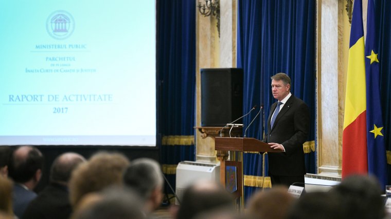 Klaus Johannis: ne a bűnözők írják a törvényeket!
