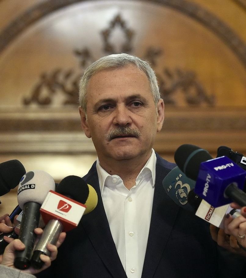 Liviu Dragnea, a PSD elnöke •  Fotó: PSD