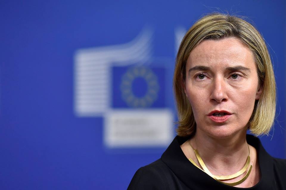 &bullet;  Fotó: FacebookFederica Mogherini