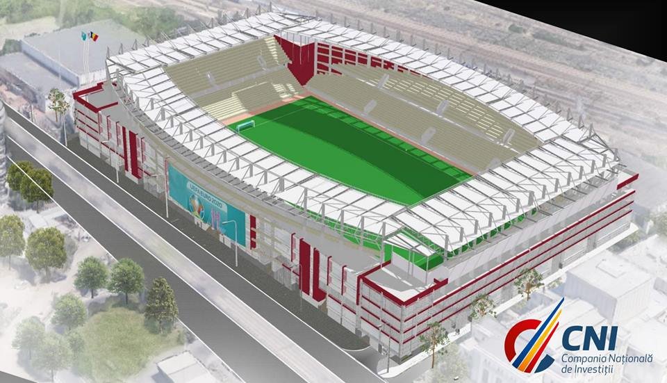 A giulești-i aréna •  Fotó: CNI
